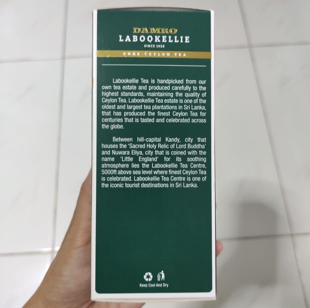 Damro Labookellie Black Ceylon Tea MRTRAFFLES, Food & Drinks