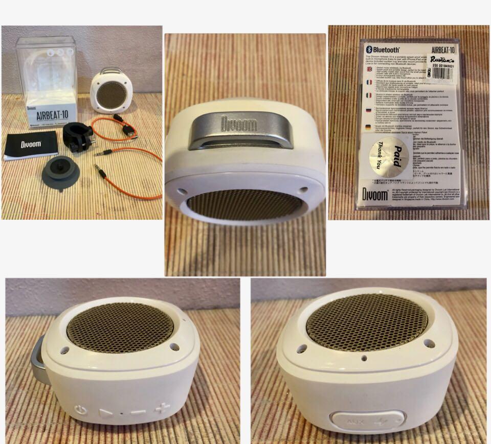Divoom Airbeat10 Bluetooth Speaker- Item0648 (Category: Soundbars, Speakers & Amplifiers) located in Del Monte. Submitted by gshop.ph (Listing ID 280411718, Image 1). Description: .