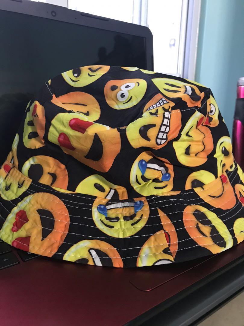 Emojis Bucket hat, Women's Fashion, Watches & Accessories, Hats