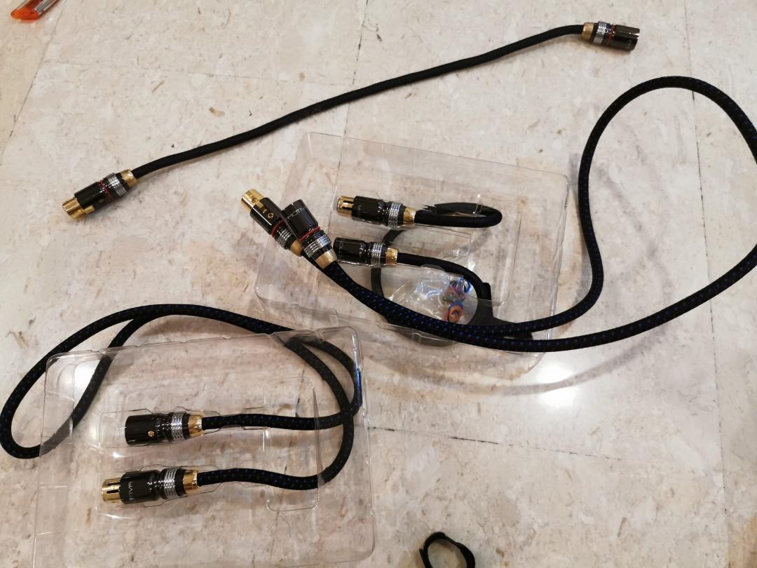 Emotiva xlr cable x series 1m, Audio, Portable Audio Accessories on
