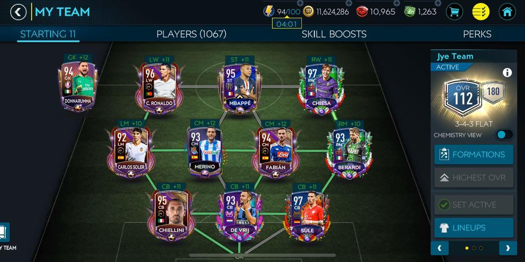 FIFA MOBILE 22 ACCOUNT (124/100) 749M IN ACCOUNT, Video Gaming, Gaming  Accessories, Game Gift Cards & Accounts on Carousell