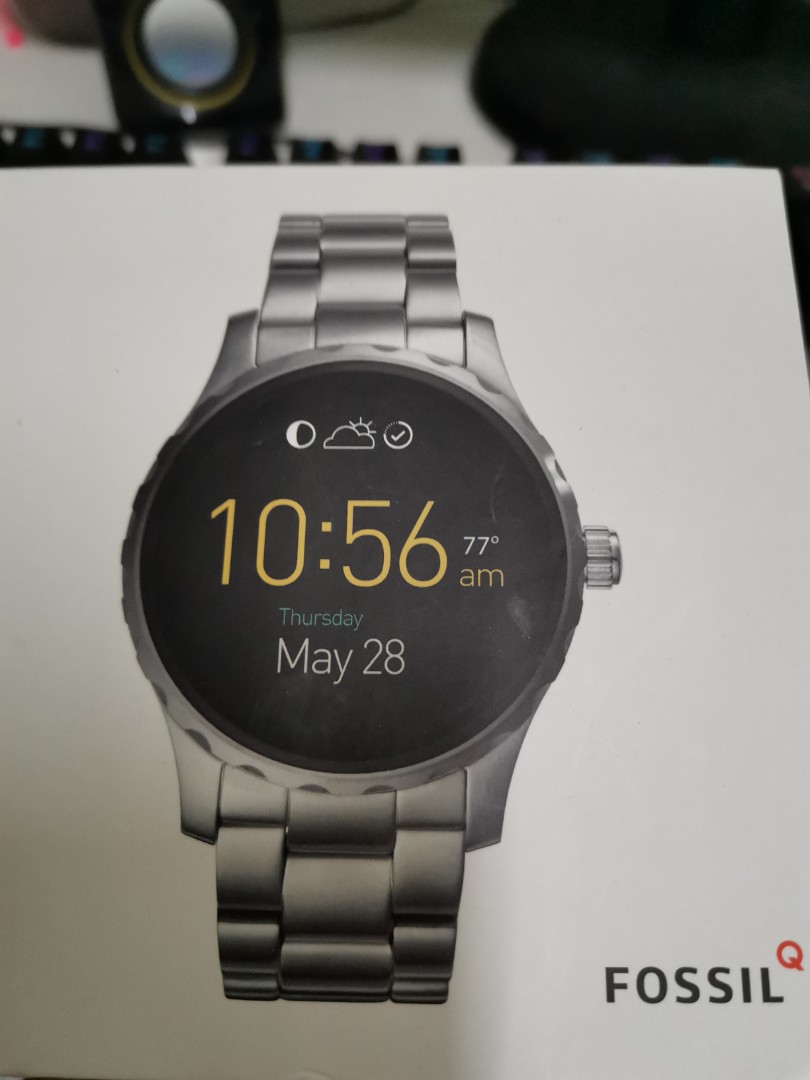 Fossil q cheap marshal whatsapp