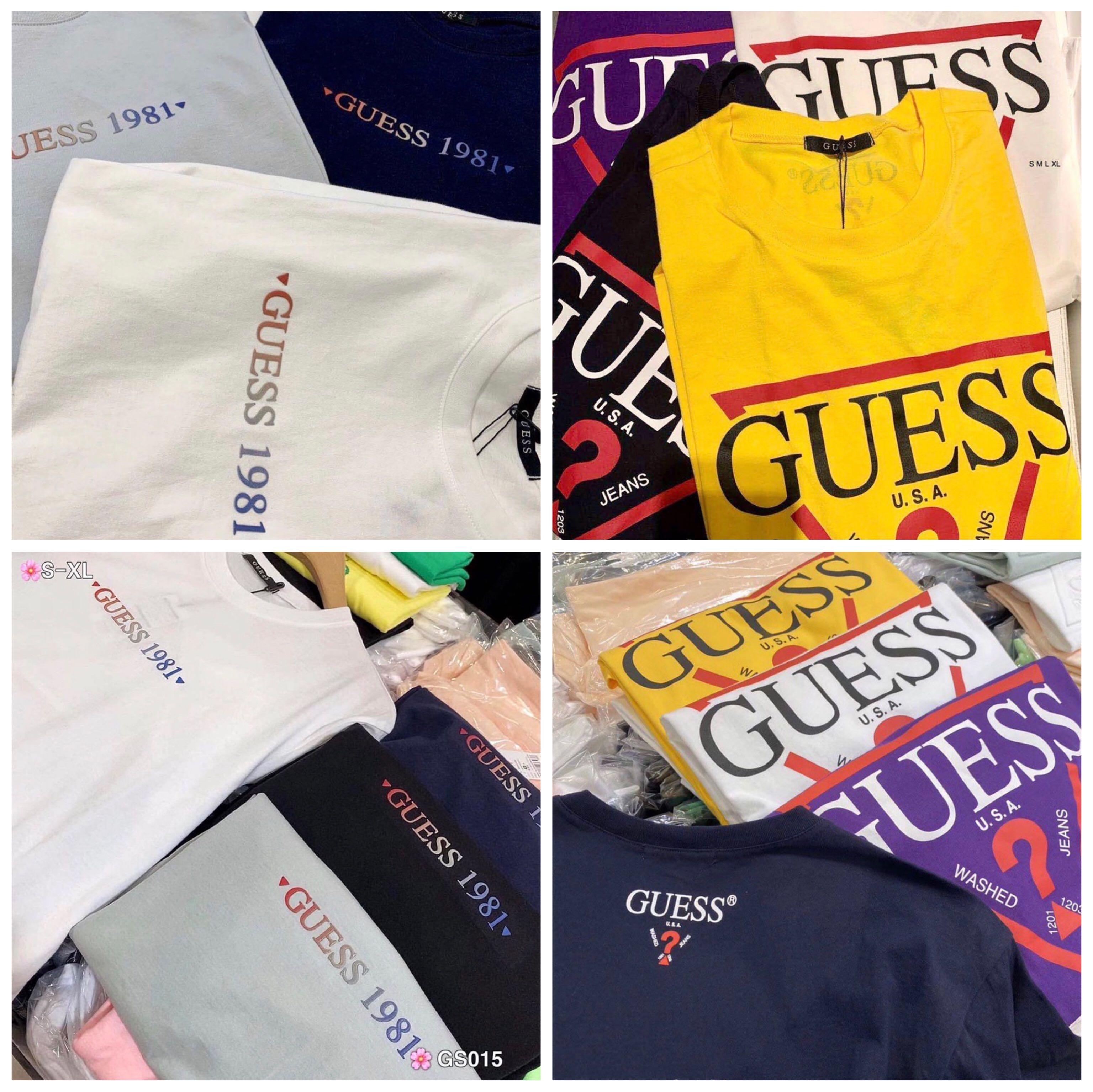 rainbow guess t shirt