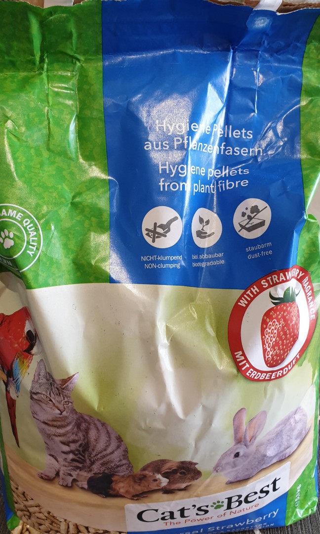 Hamster/rabbit/cat hygiene pellets (bedding), Pet Supplies, Homes