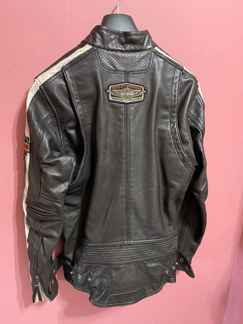 Harley Davison Riding leather jacket Women s Fashion Coats