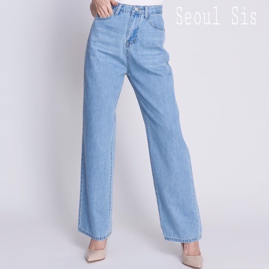 High waist kulot jeans clearance