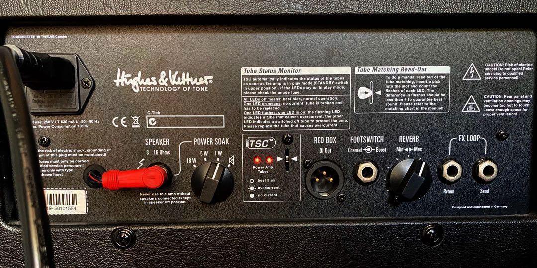 hughes&kettner tubemeister 18 combo