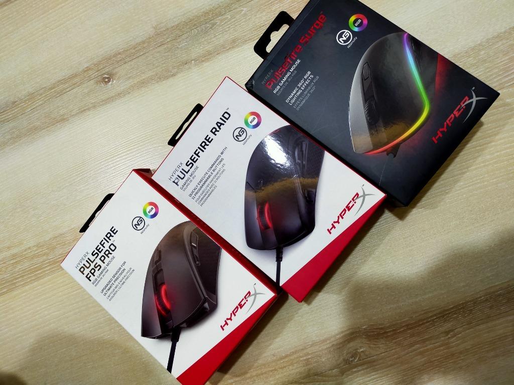 Hyperx Pulsefire Fps Pro Surge Raid 16k Dpi Condition 10 10 Computers Tech Parts Accessories Computer Parts On Carousell