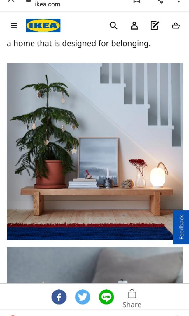 Varmer bench store ikea