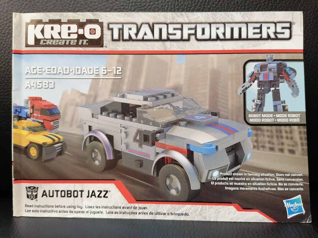 Kreo Transformers Autobot Jazz, Hobbies & Toys, Toys & Games on Carousell