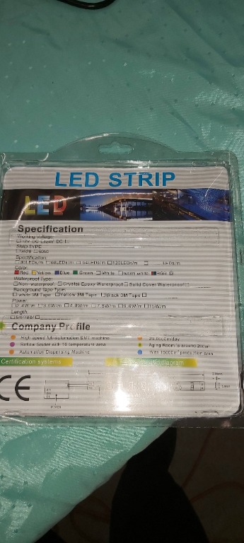 Led Stripe With Adapter And Remote Control