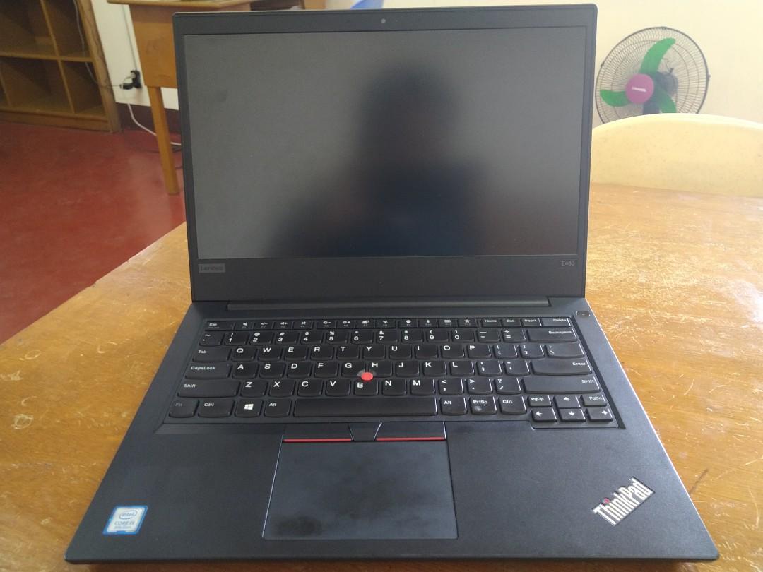 Lenovo Thinkpad e480 Core i5 8th Gen 12gb ddr4 512gb ssd Amd RX550 Full