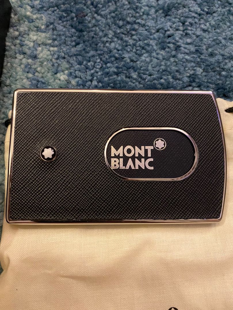 Mont Blanc Sartorial Hard Shell Business Card Case