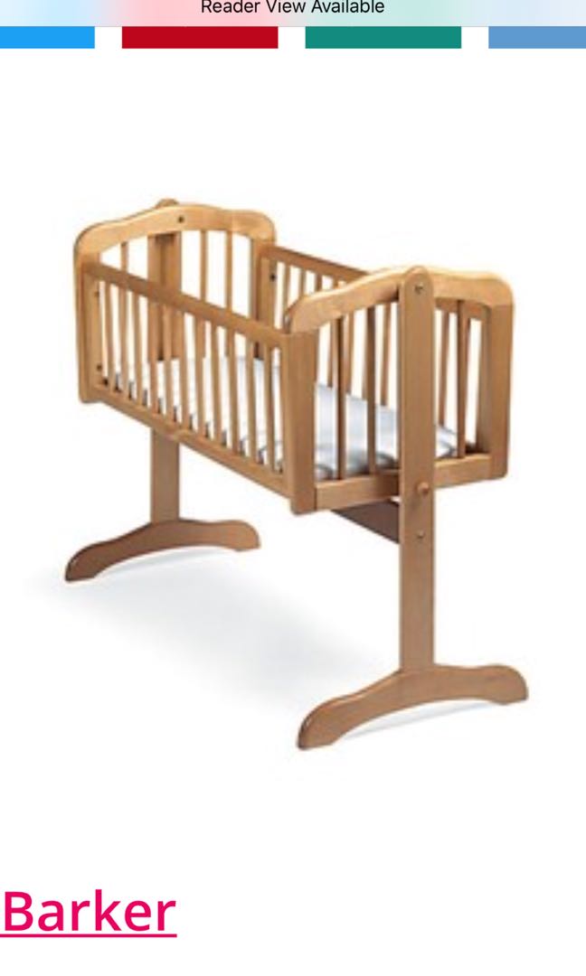 Mothercare Swinging Crib crib cot Babies Kids Baby Nursery Kids Furniture Cots Cribs on Carousell
