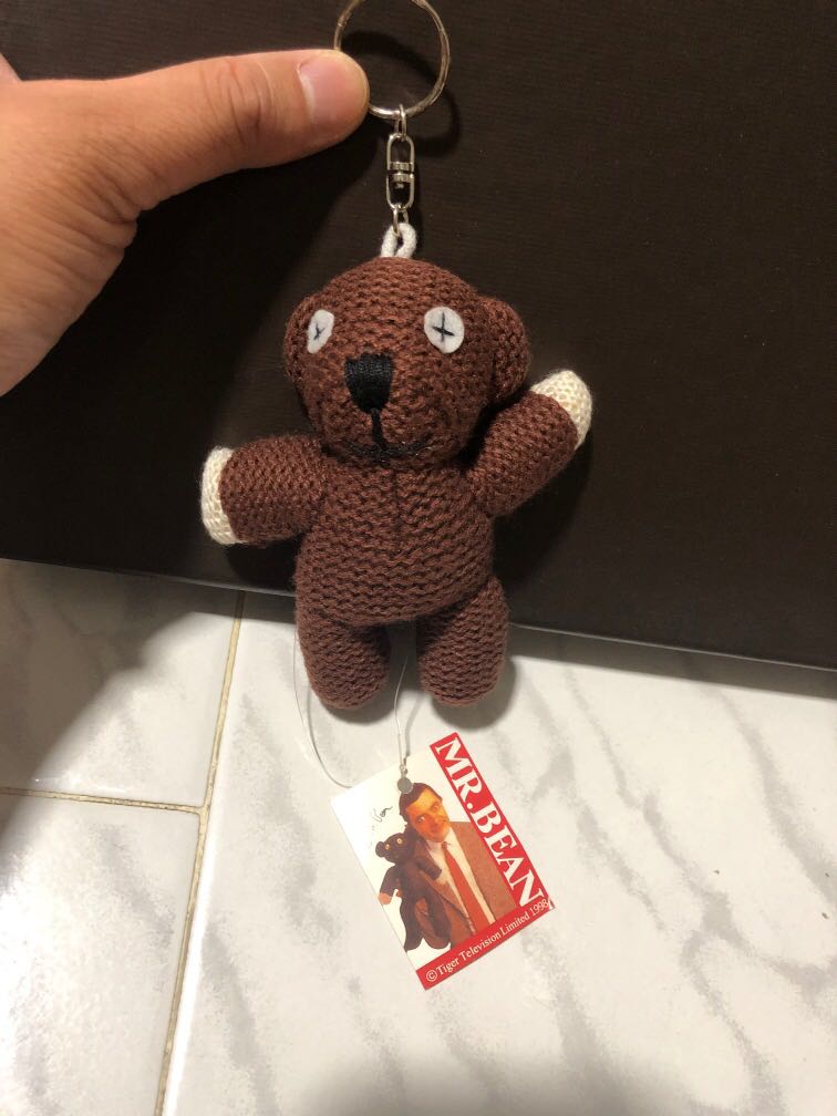 plush teddy bear keychain
