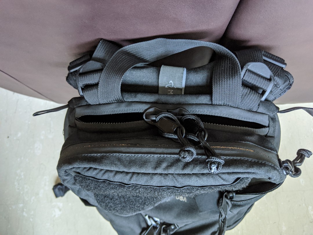 Mystery Ranch ASAP Black M/L Yoke Size Made in USA, Men's Fashion