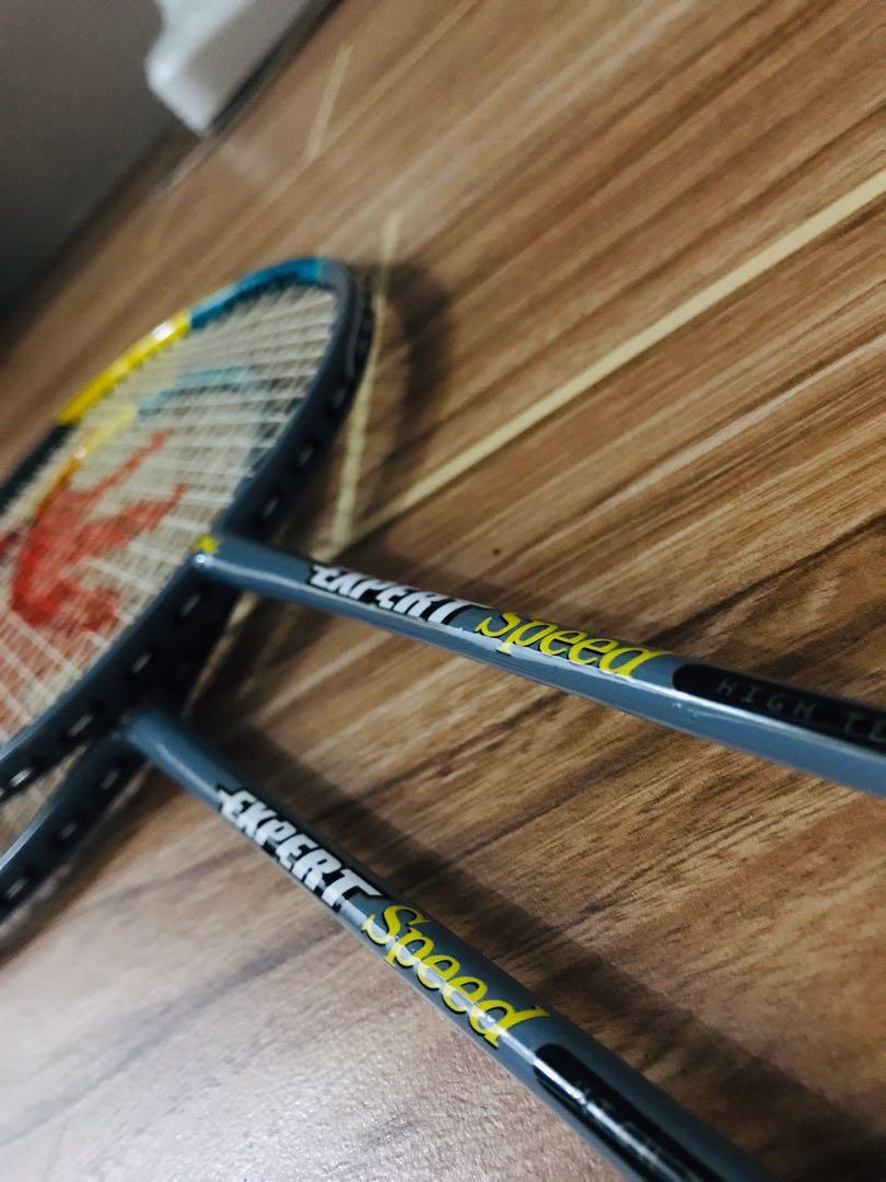 Nassau EXPERT SPEED Badminton Racket, Sports Equipment, Fishing on