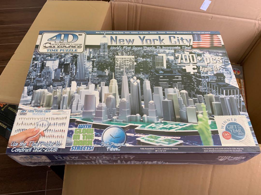 new york city 4d puzzle hobbies toys toys games on carousell