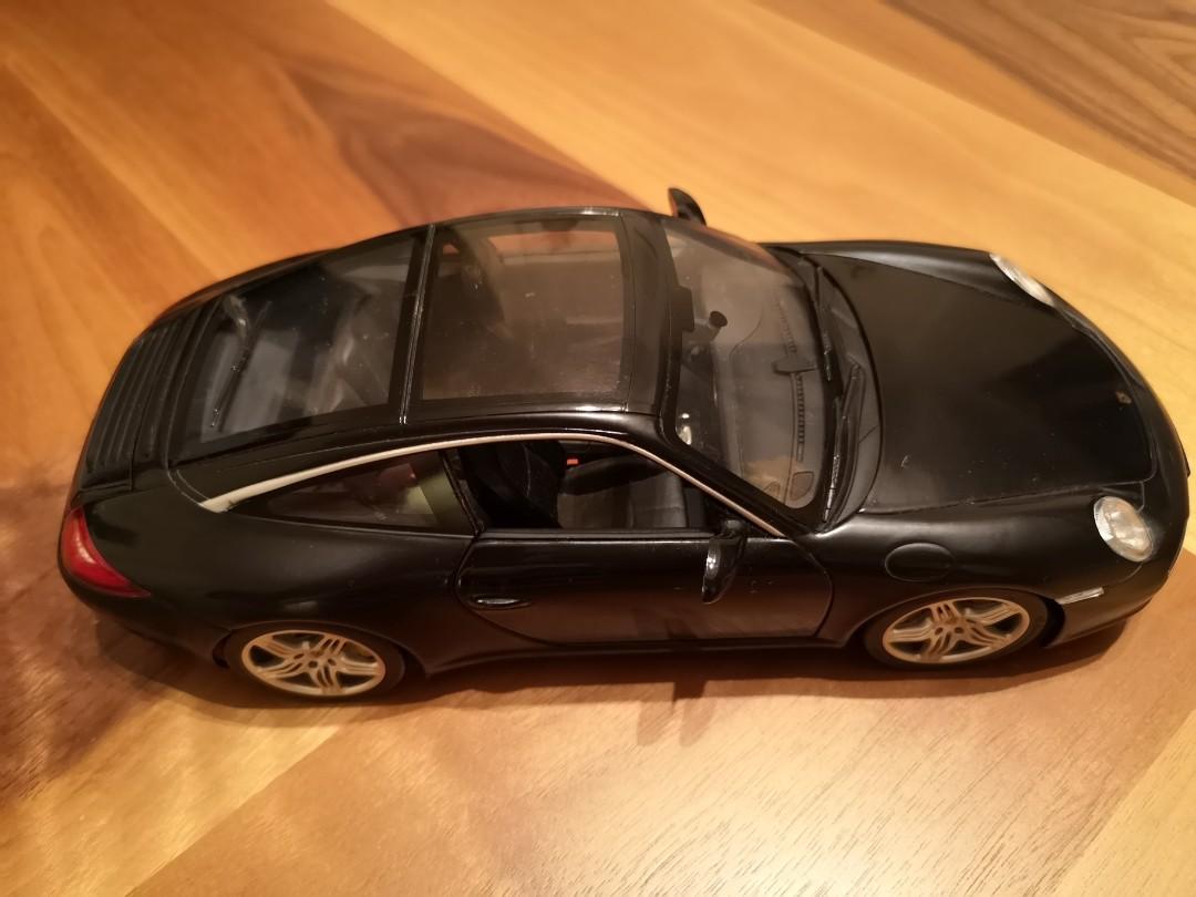 Modellauto Porsche 911 Carrera 2 1992 Cognac Brown metallic Norev Metallmodell 1:18 (Türen, Motorhaube, Kofferraum zu öffnen!) bei