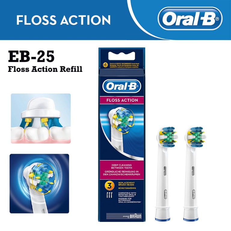 oral b floss action refills