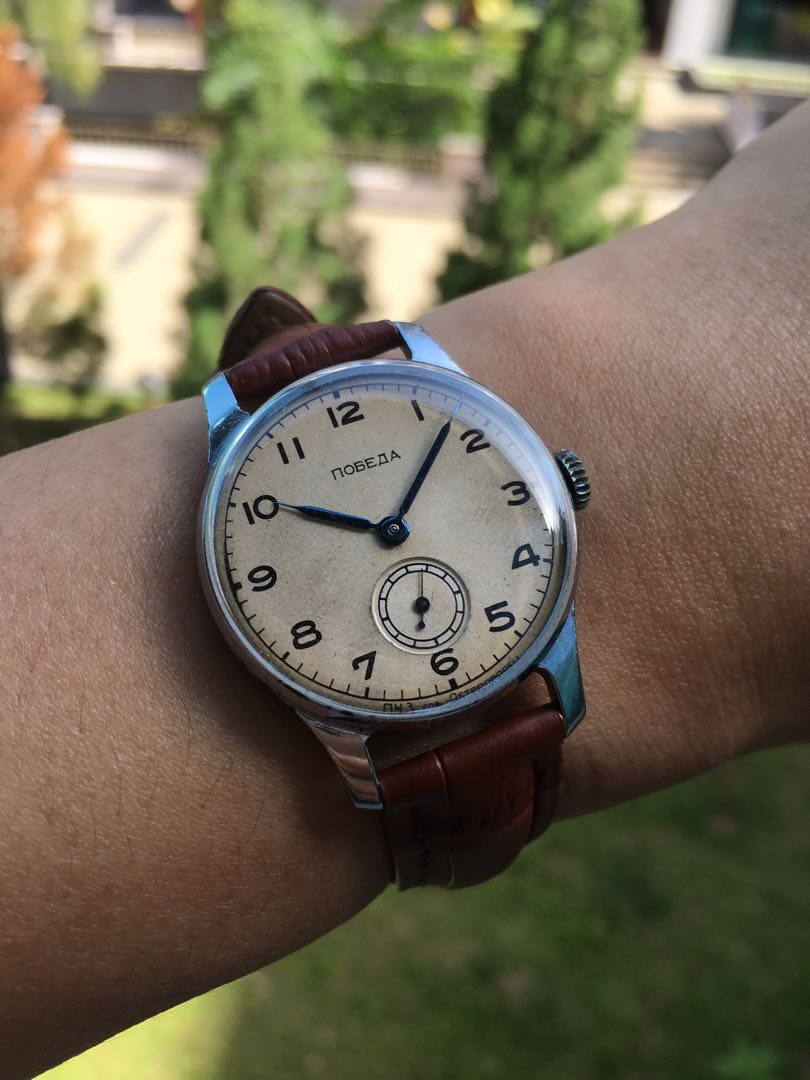 Pobeda discount military watch