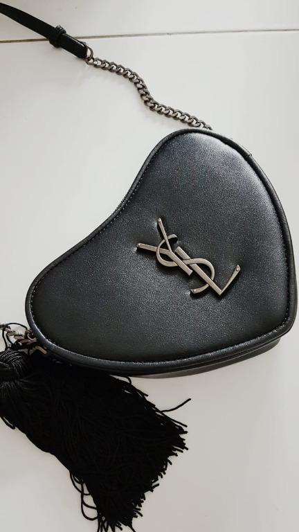 Preloved YSL Saint Laurent Monogram Heart Crossbody Bag