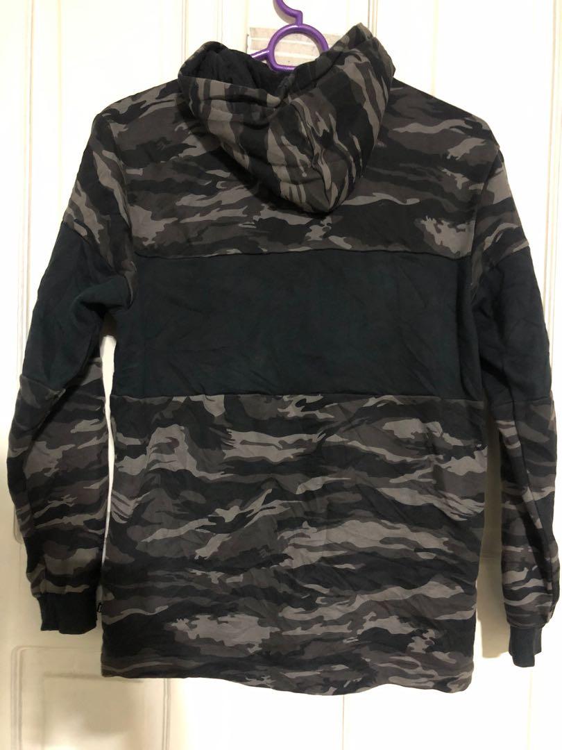 puma camo winterized windbreaker