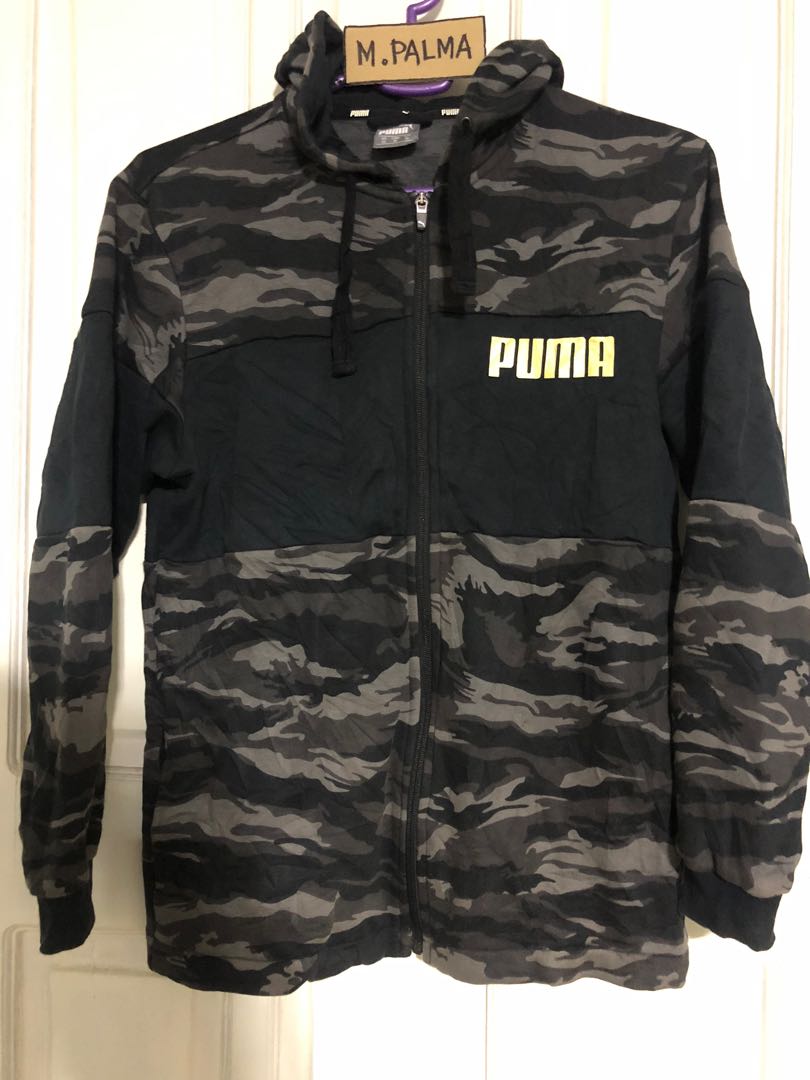 puma camo winterized windbreaker
