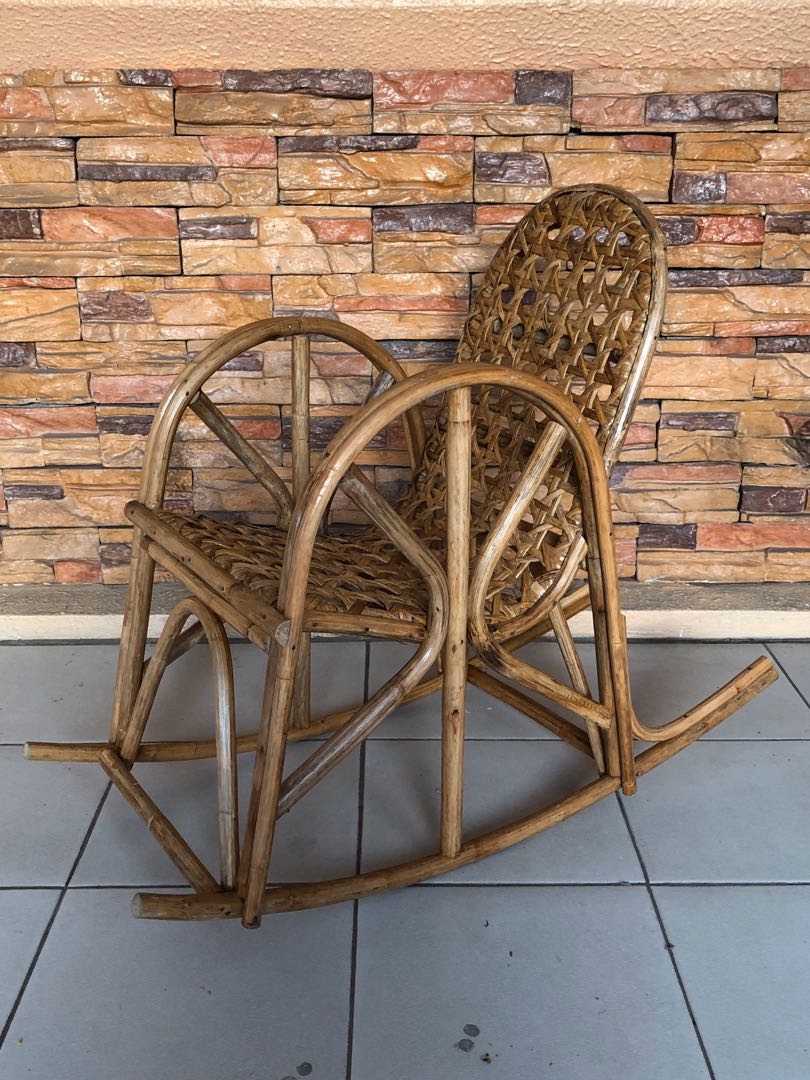 Rattan Kiddie Rocking. Chair, Babies & Kids, Baby Nursery & Kids ...