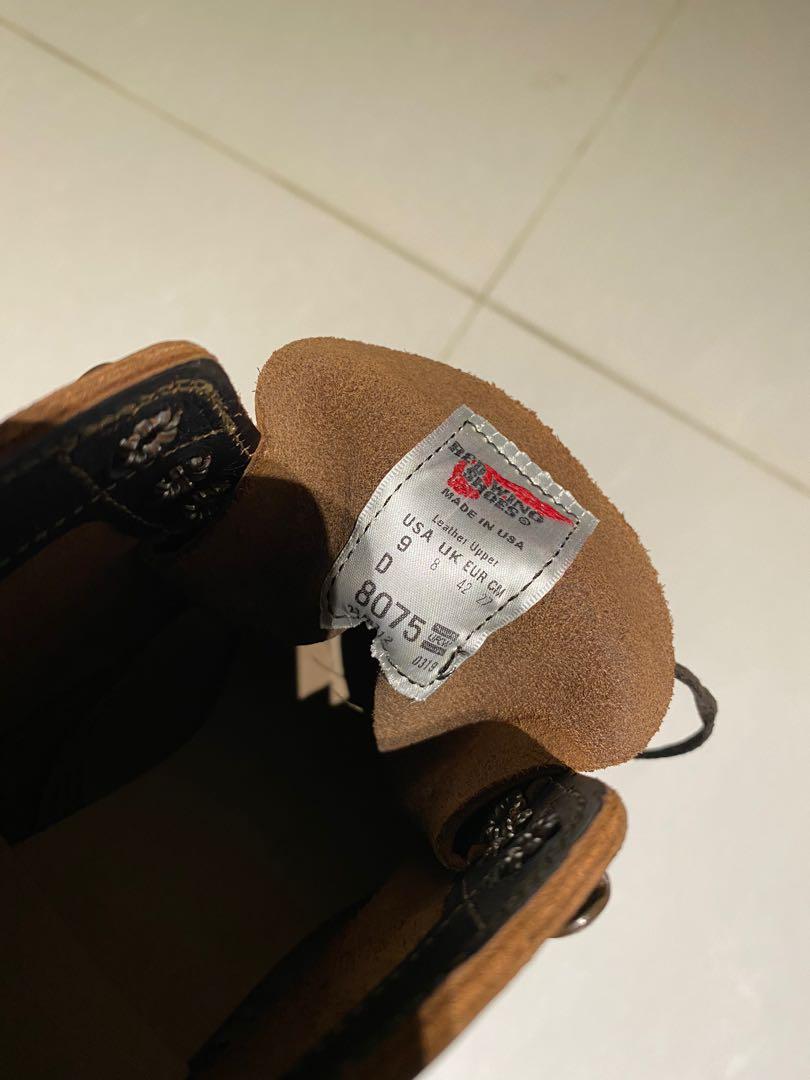 Red hot sale wing 8075