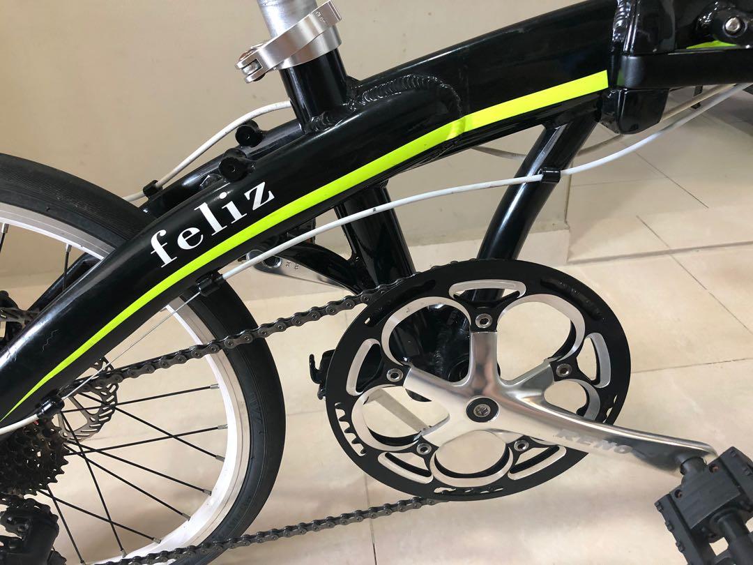 Reno 8 Speed Folding Bike Lightweight For Only 220