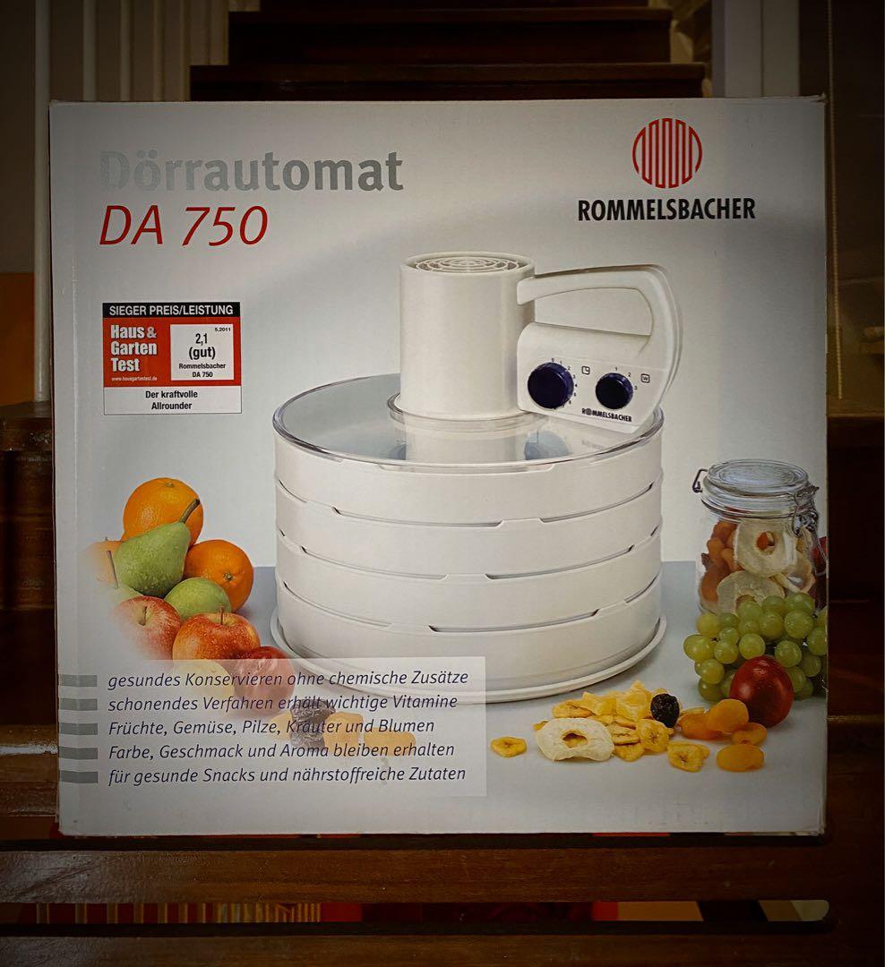 Dehydrator Rommelsbacher DA 750, TV & Home Appliances, Kitchen Appliances, Machines & Makers on Carousell
