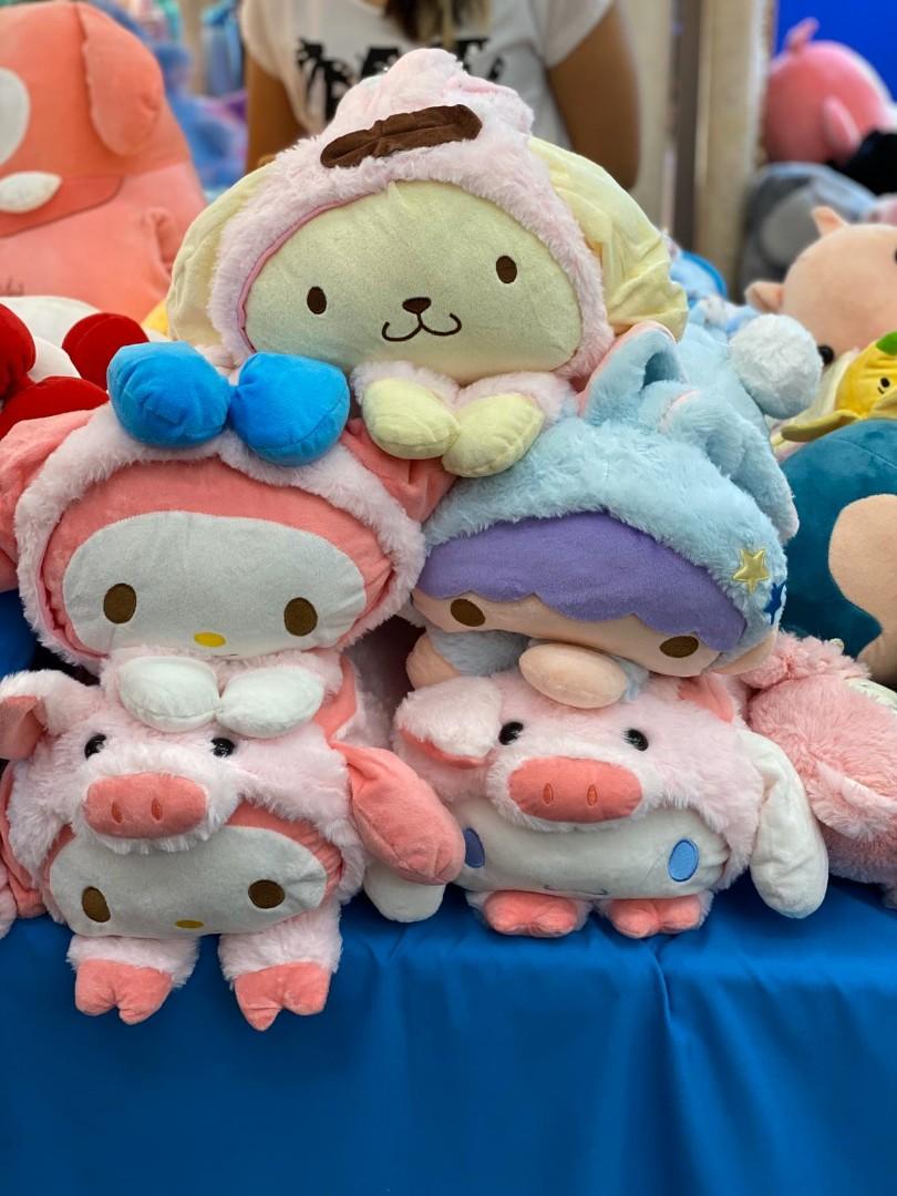 sanrio plushies