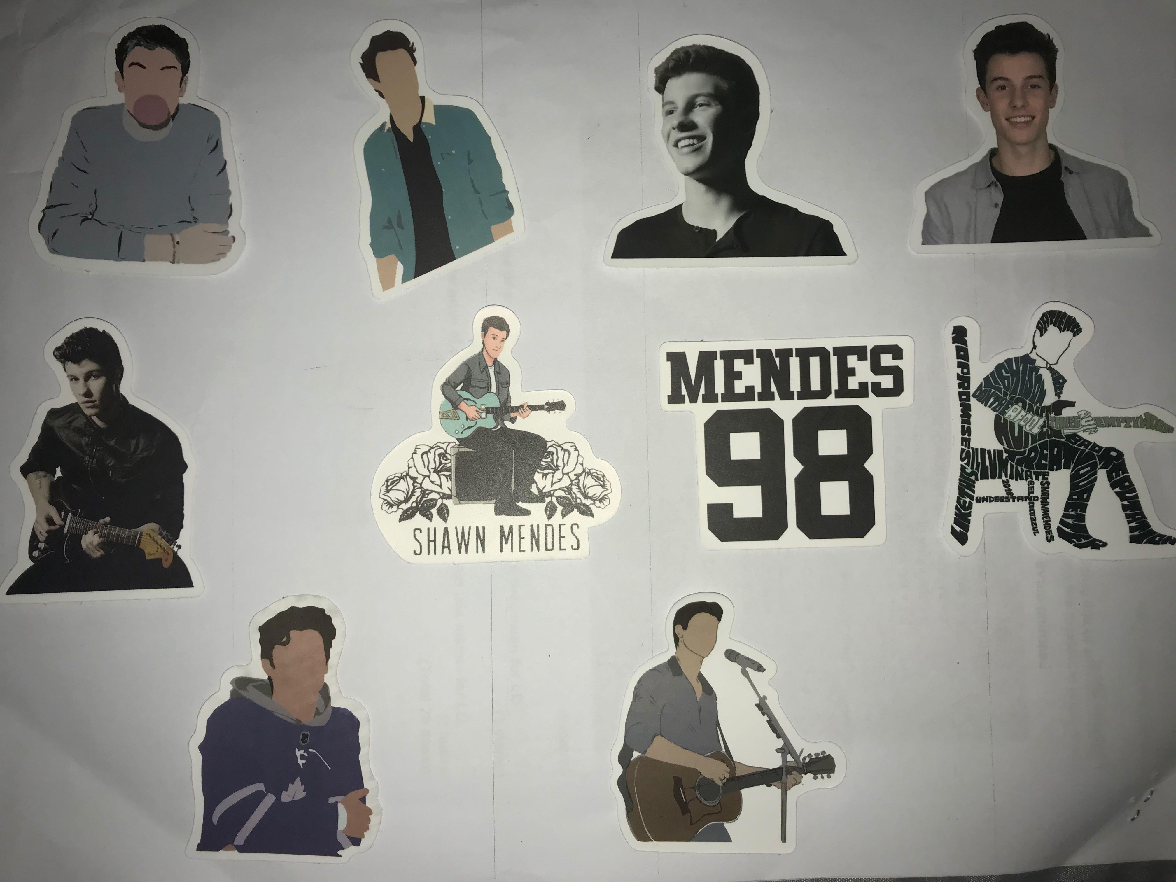 Shawn Mendes Stickers, Hobbies & Toys, Stationery & Craft, Stationery