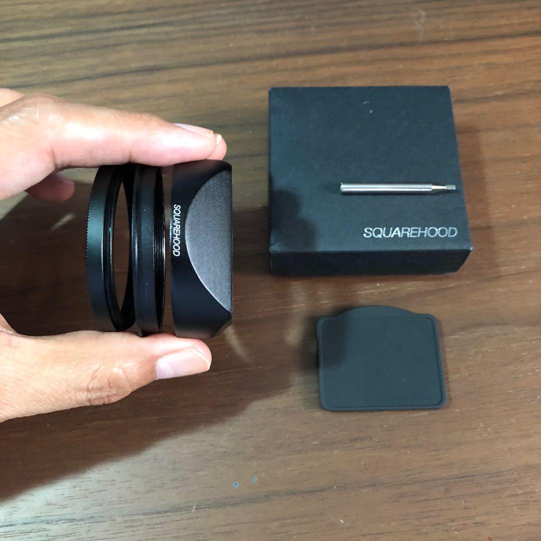 Square Hood for FUJIFILM X100V / X100F, Photography, Lens & Kits on