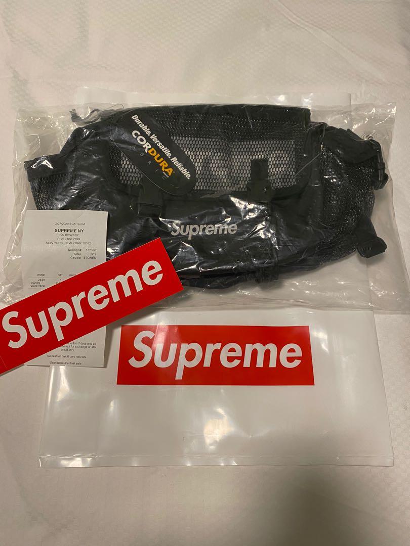 Supreme SS20 Waist Bag, Men's Fashion, Bags, Sling Bags on Carousell