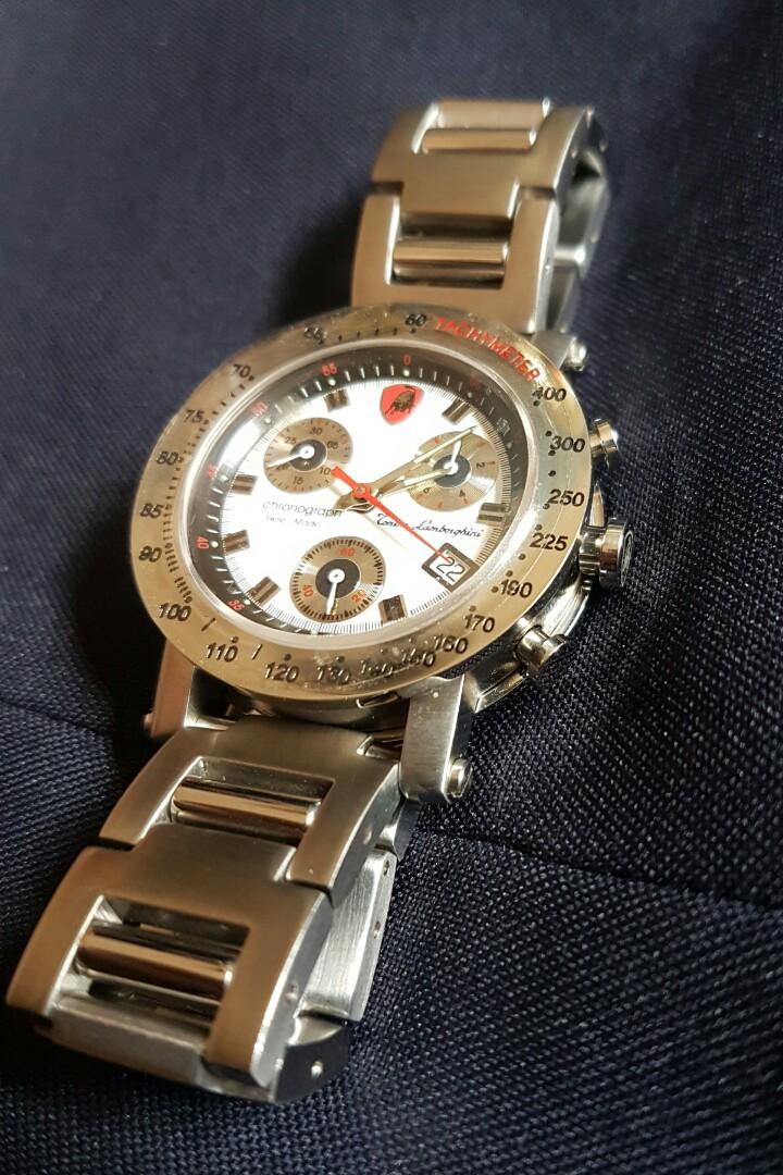 Tonino lamborghini sales stainless steel watch