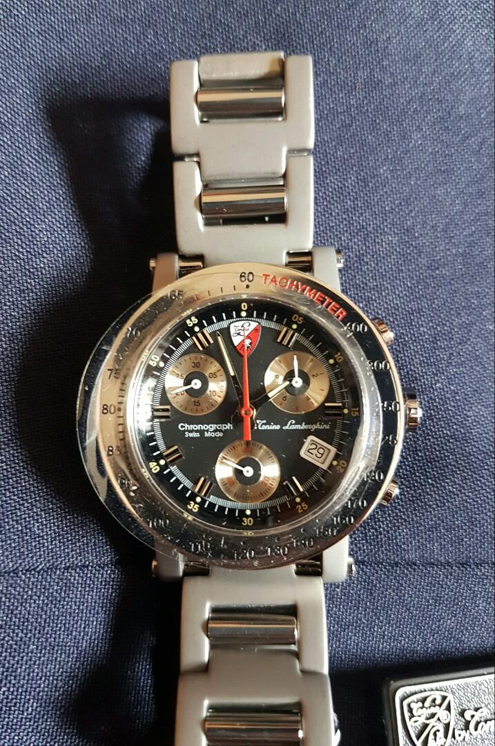 Lamborghini chronograph watch top