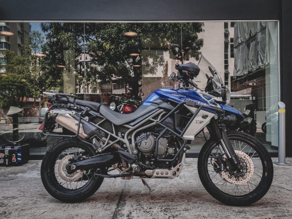 triumph tiger 800 xcx panniers