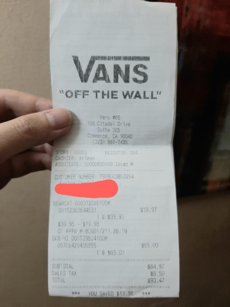 Vans Authentic with receipt, Men's Fashion, Footwear, Sneakers on Carousell