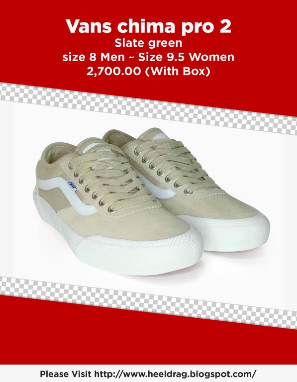 vans chima pro 2 slate green
