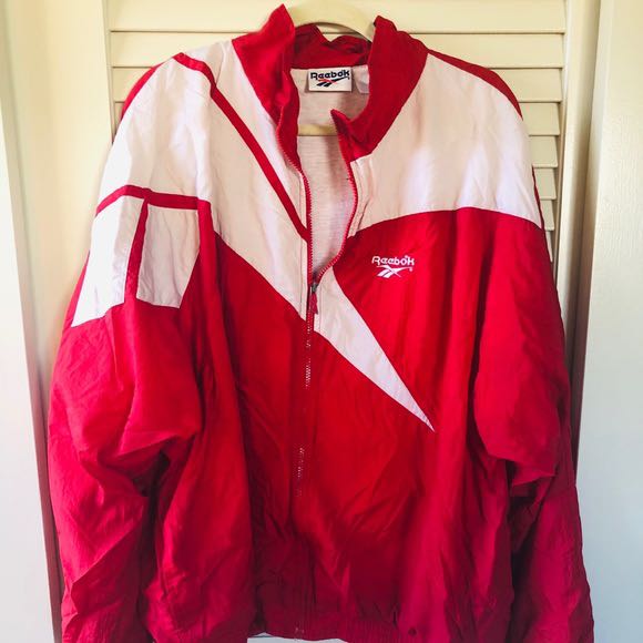 Reebok windbreaker hotsell