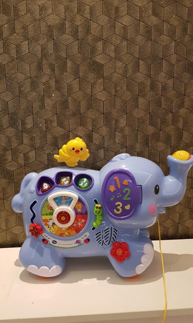 vtech pull & play elephant