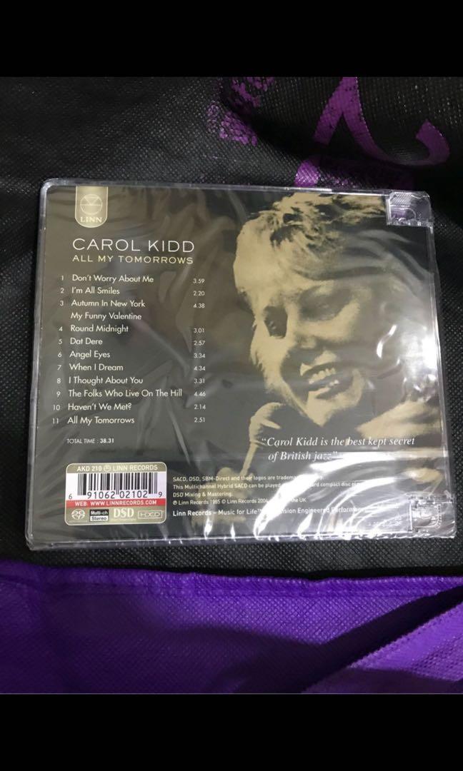 CAROL KIDD / All My Tomorrows (LP) / Aloi | WAXPEND RECORDS