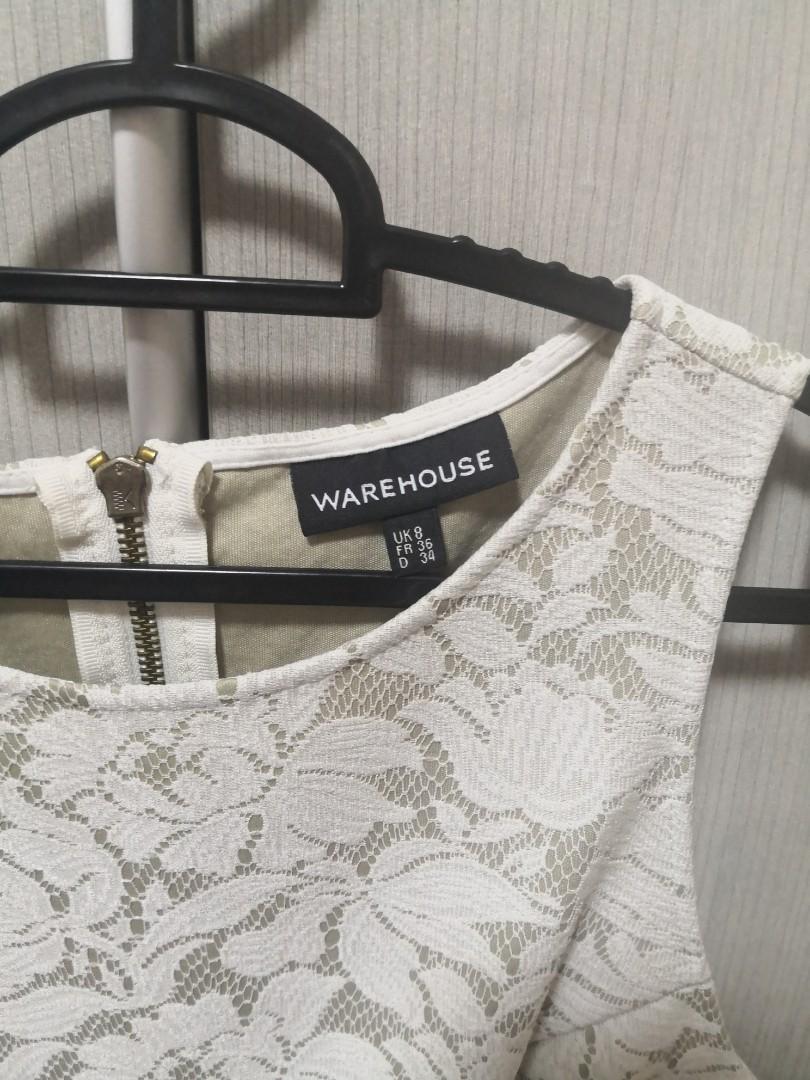 Warehouse White Lace Peplum Dress, Women's Fashion, Dresses & Sets, Dresses on Carousell Warehouse White Lace Peplum Dress, Women's Fashion, Dresses & Sets, Dresses on Carousell