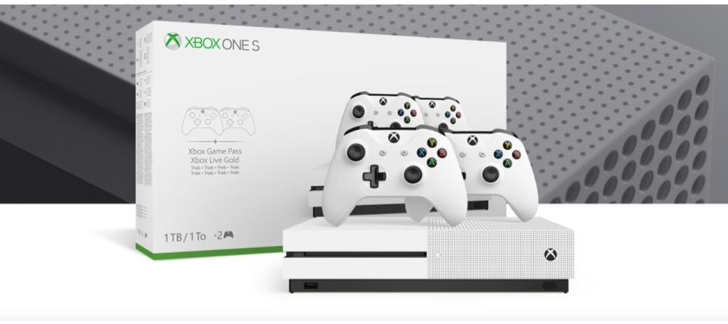 Xbox One S 1tb Console Two Controller Bundle Toys Games Video Gaming In Game Products On Carousell