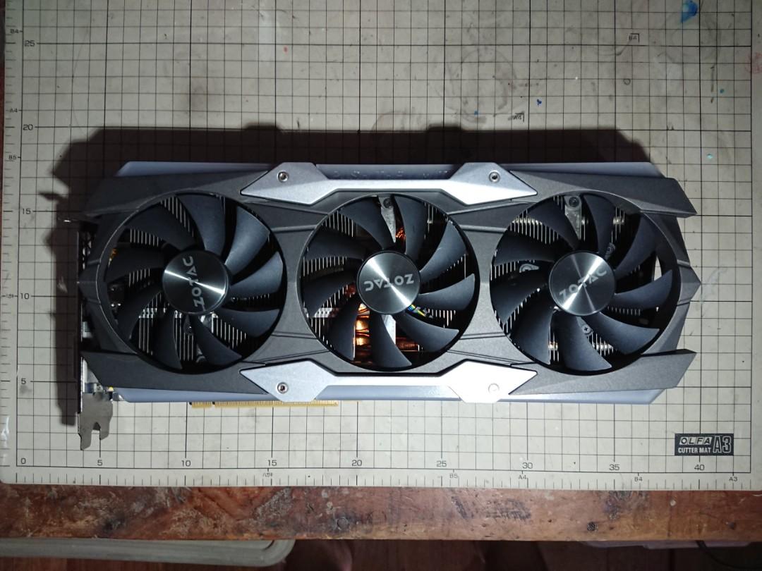 Zotac Geforce Gtx1080ti Amp Extreme Core Edition Electronics Computer Parts Accessories On Carousell