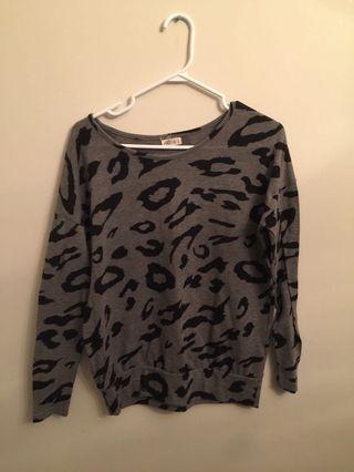 Ardene Leopard Grey Shirt