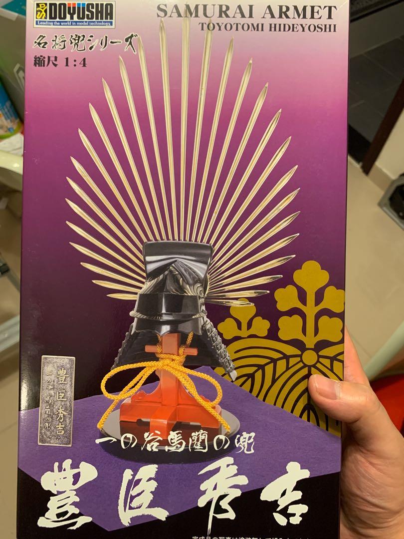 全新1/4豐臣秀吉一谷馬蘭兜Doyusha童友社日本戰國名將之兜非coomodel