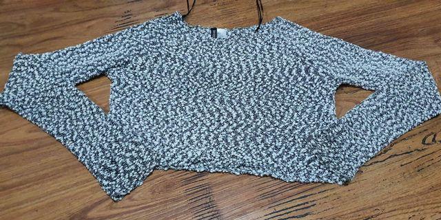 Crop Top Rajut H&M
